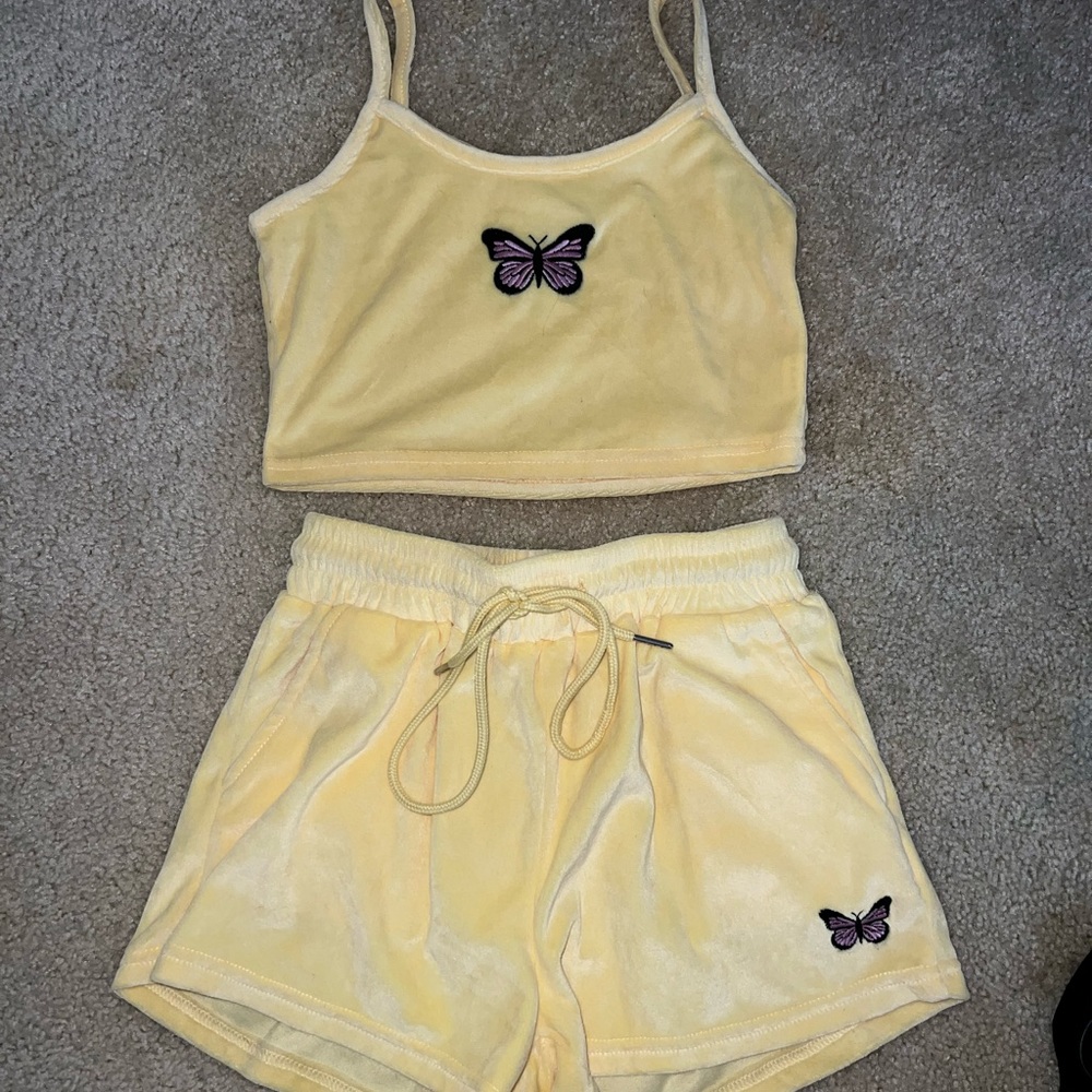 Velvet Lounge Set